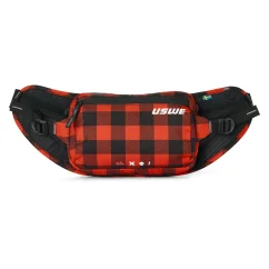 Ledvinka USWE Waist 2 Hip Pack Červeno-Čierna