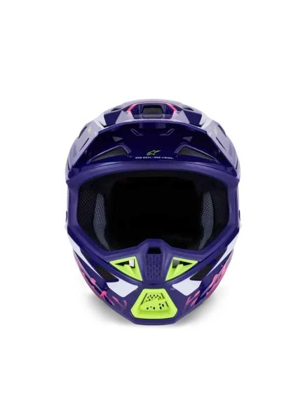 Alpinestars přilba Deed S-M7 Fialová/Růžová - Velikost: 2XL