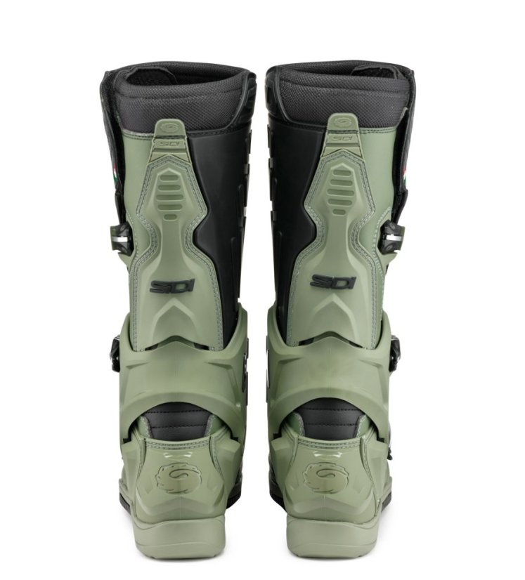 Motokrosové Boty Sidi CrossAir Čierna/Army - Velikost obuvi: 44
