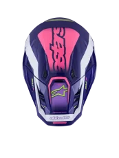 Alpinestars přilba Deed S-M7 Fialová/Růžová