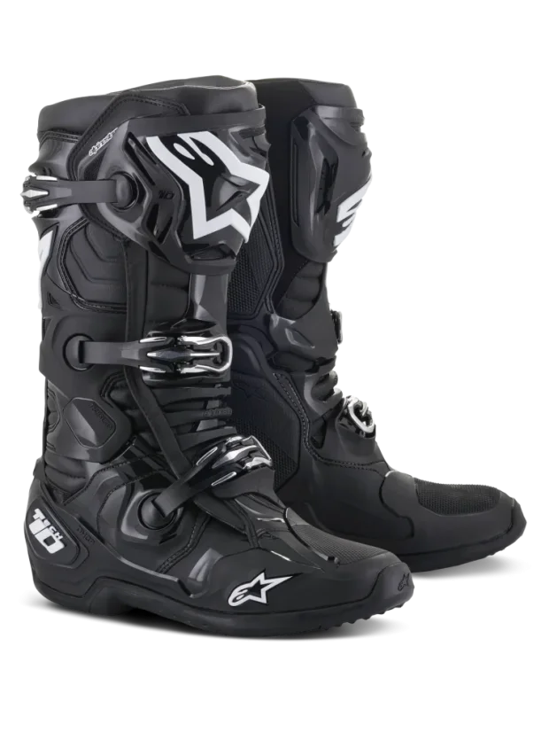 Buty enduro ALPINESTARS  TECH 10 Czarny - Rozmiar buta: 43