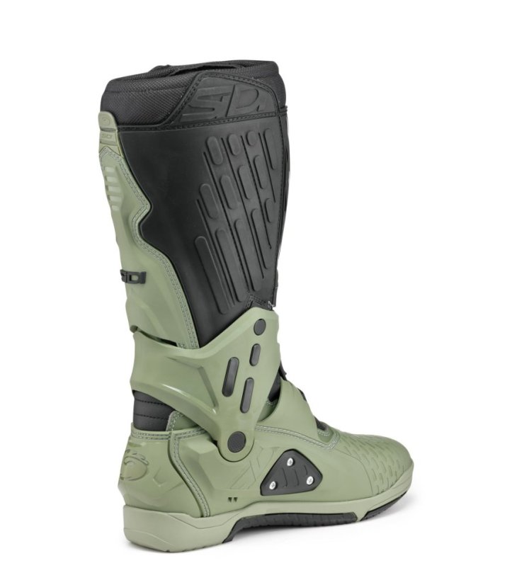 Motokrosové Boty Sidi CrossAir Čierna/Army - Velikost obuvi: 44