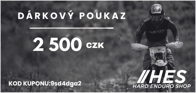 Elektronický darčekový poukaz na nákup tovaru - Hodnota: 500