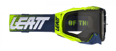 Motokrosové okuliare Leatt Velocity 6.5 Fluo/Modrá
