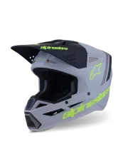 Alpinestars přilba SM3 Radium Šedo/černo/žlutá
