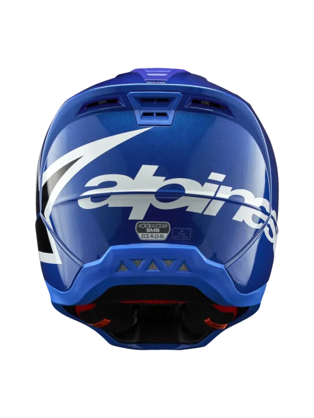 Alpinestars přilba SM5 Modrá