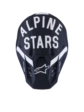 Alpinestars přilba Dasher S-M7 Černá/Bílá