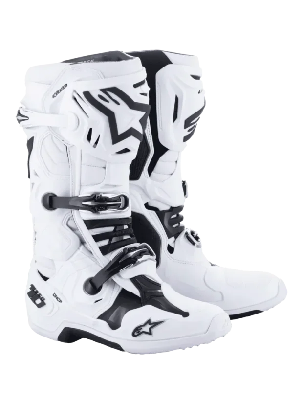 Buty enduro ALPINESTARS  TECH 10 Biały - Rozmiar buta: 44,5