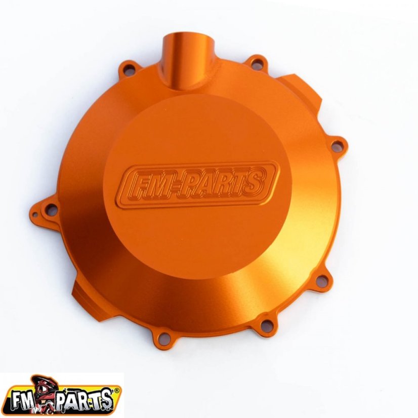 FM-Parts pokrywa sprzegła (dekiel) +100ml Oleją  KTM/HQ/GG TPI - Kolor: Pomarańczowy