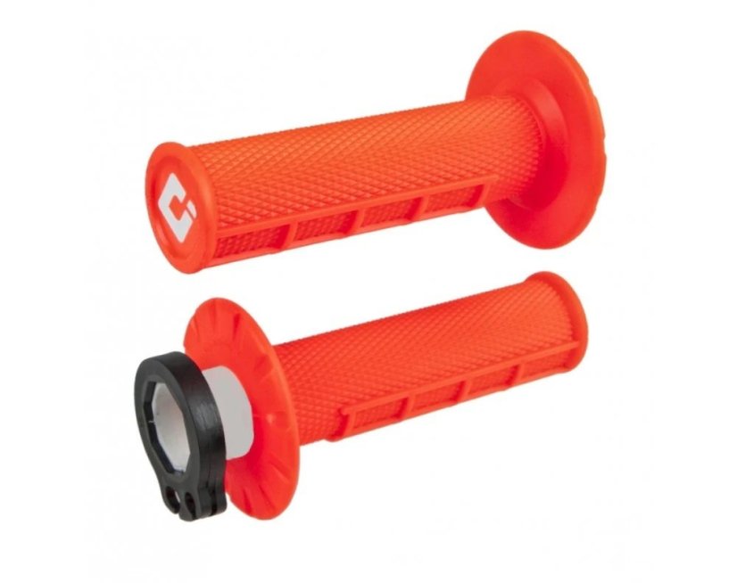 ODI manetki LOCK ON 2T+4T HALF WAFFLE V2 - Kolor: Niebieski