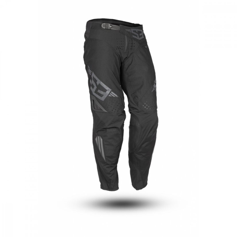 Endurové Kalhoty S3 Parts Hard Černá kolekce - Velikost Kalhot: 30