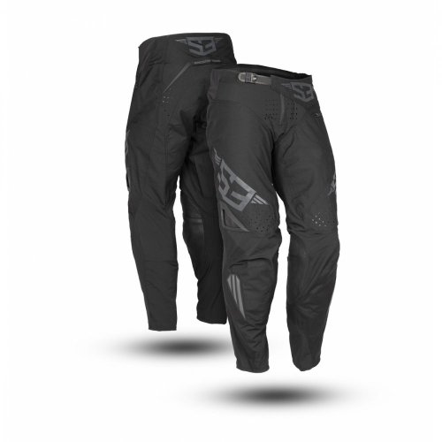 Endurové Kalhoty S3 Parts Hard Černá kolekce - Velikost Kalhot: 30