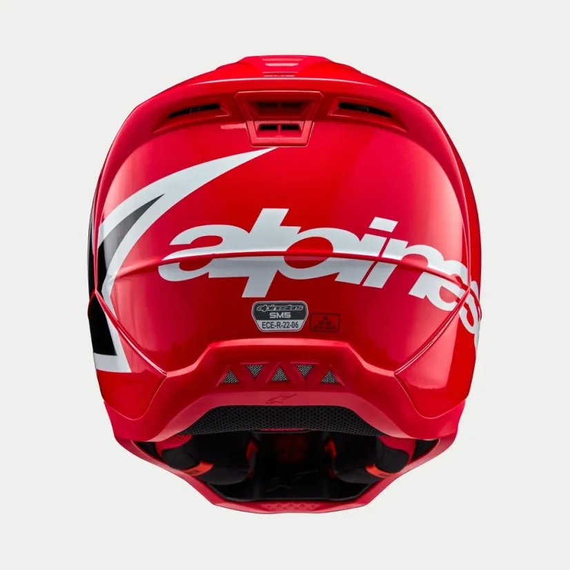 Alpinestars přilba SM5 Červená - Velikost: S