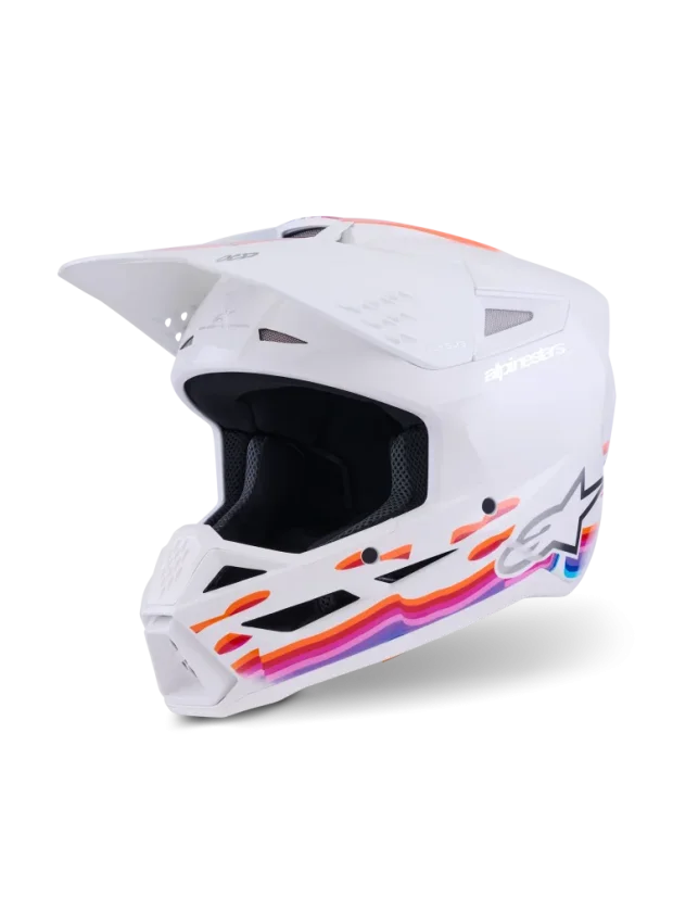 Alpinestars přilba SM3 Force Bílá - Velikost: XL