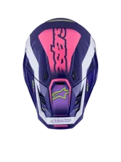 Alpinestars přilba Deed S-M7 Fialová/Růžová