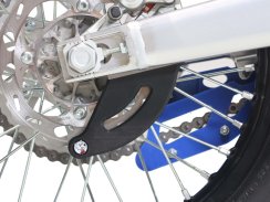AXP zadný kryt brzdového kotúča – KTM, HUSQVARNA, GAS GAS, SHERCO – čierny