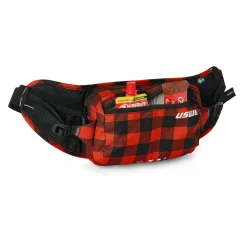 Ledvinka USWE Waist 2 Hip Pack Červeno-Čierna