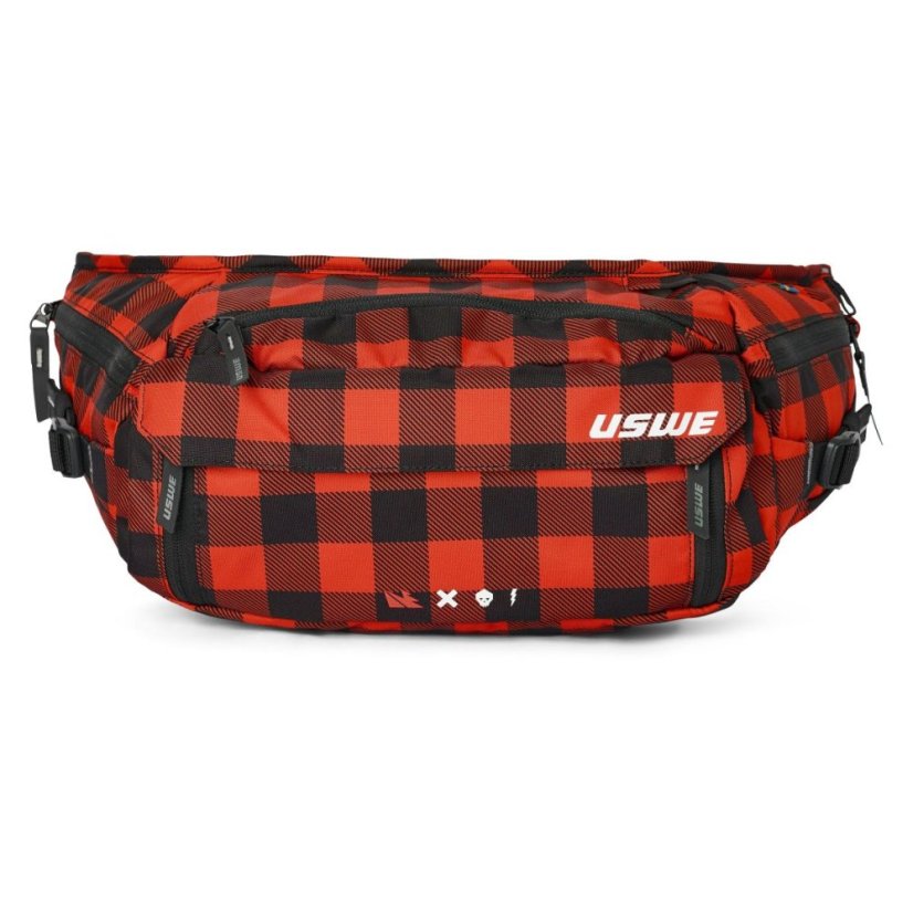 Ledvinka USWE Waist 6L hip Pack Červeno-Čierna
