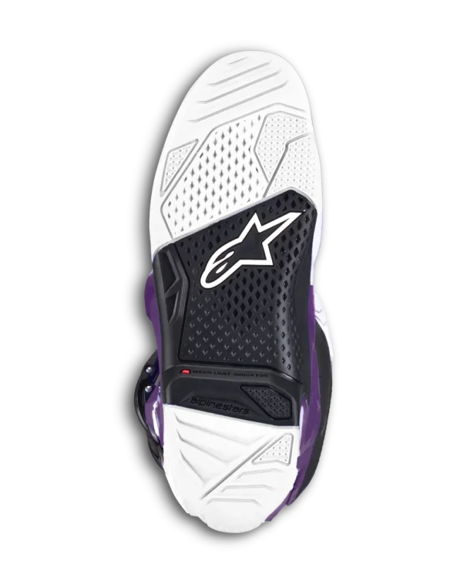 Motokrosové boty ALPINESTARS TECH 7 (Fialová) - Velikost obuvi: 45,5