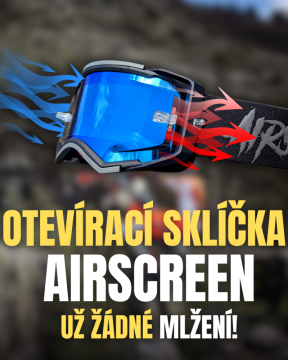 Airscreen – revolúcia v ochrane očí pre hard enduro a ďalšie športy