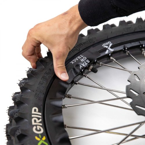 Sada samolepek na ochranu ráfků X-GRIP, černá Sada samolepek na ochranu ráfků X-GRIP, černá