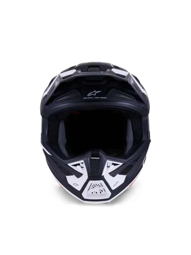 Alpinestars přilba Dasher S-M7 Černá/Bílá - Velikost: 2XL