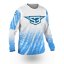 Enduro Dres S3 Parts Modrá-Biela - Velikost: L