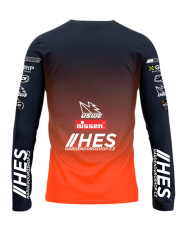 Enduro koszulka HES 2025 - pomarańczowy
