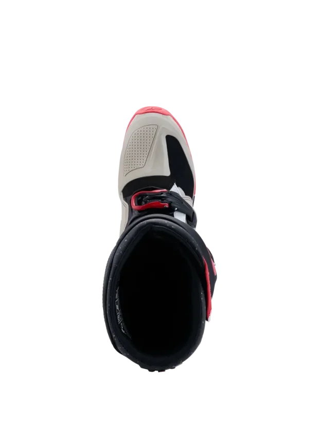 Buty enduro ALPINESTARS TECH 7 ENDURO Czarny/Jasnoszary/Jasnoczerwony - Rozmiar buta: 47
