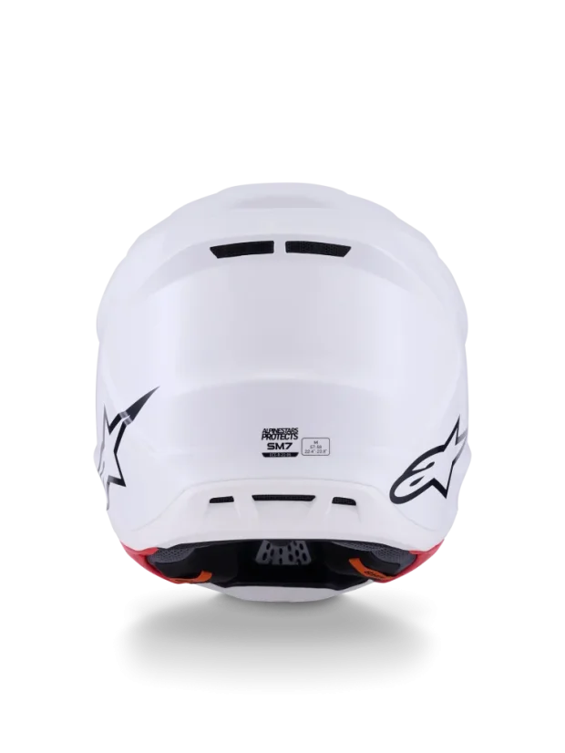 Alpinestars přilba Solid S-M7 Bílá - Velikost: XS