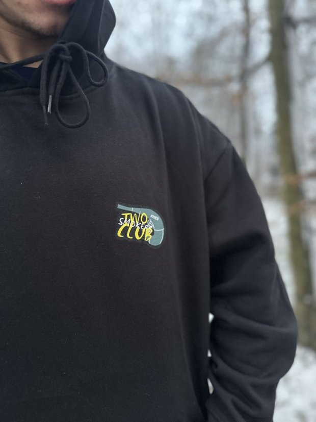 Mikina Two smokers club - Velikost: M