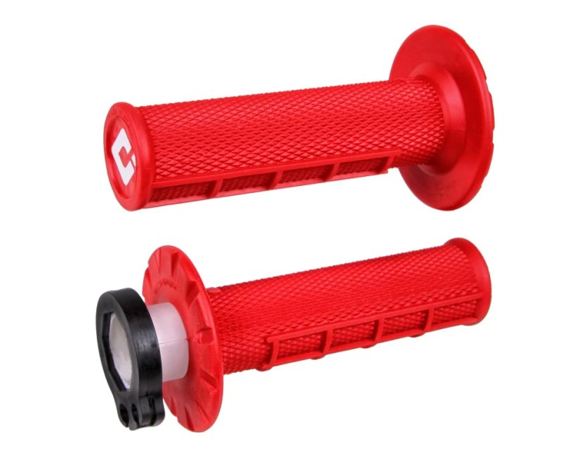 ODI manetki LOCK ON 2T+4T HALF WAFFLE V2 - Kolor: Niebieski