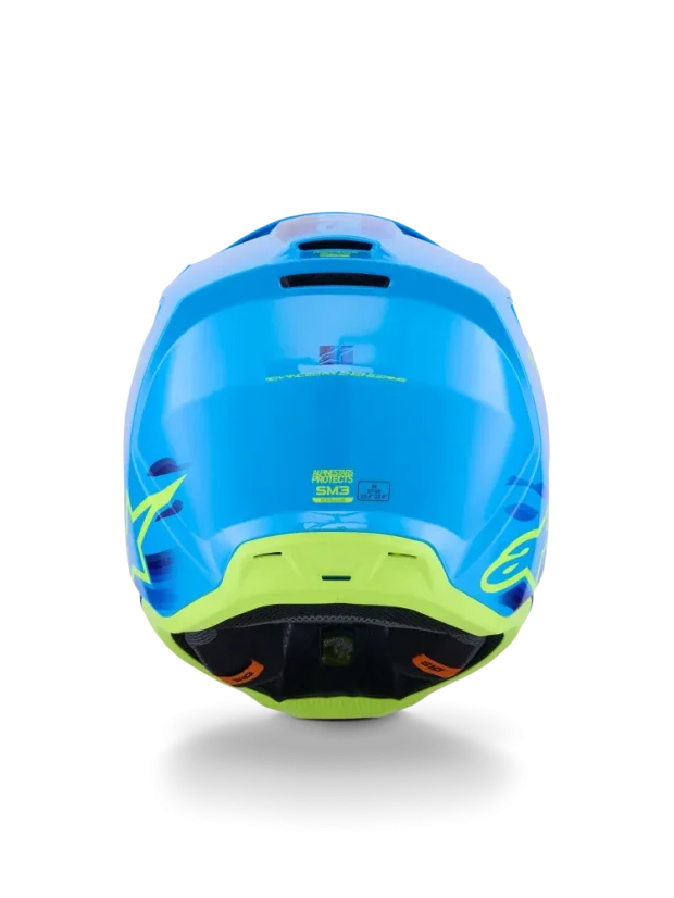 Alpinestars přilba SM3 Force Azurová - Velikost: M