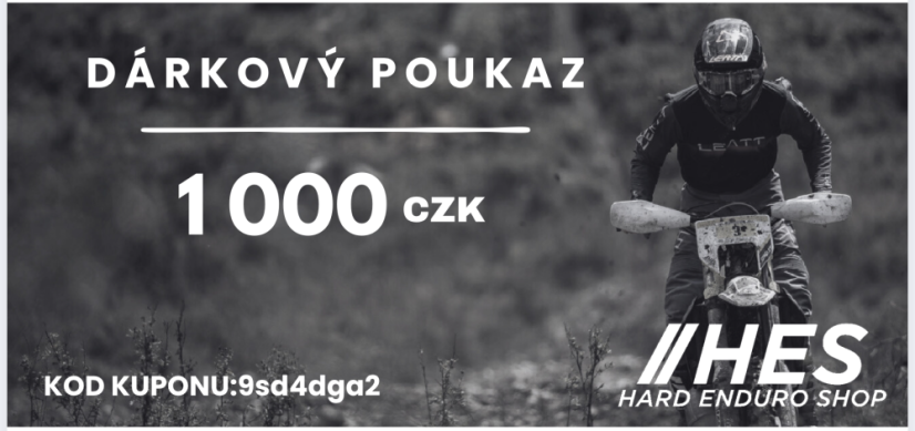 Elektronický darčekový poukaz na nákup tovaru - Hodnota: 1500