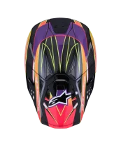 Alpinestars přilba ERA S-M10 Růžová/Fialová/Žlutá