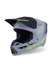 Alpinestars přilba SM3 Radium Šedo/černo/žlutá