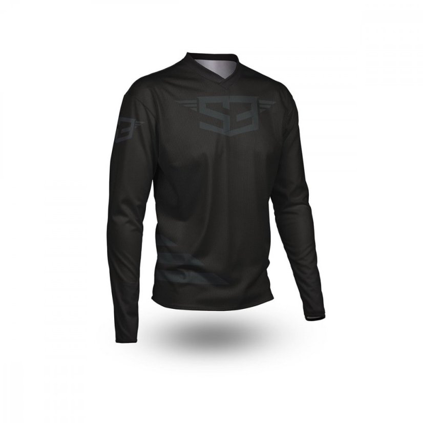 Enduro Dres S3 Parts ČERNÁ KOLEKCE - Velikost: 2XL