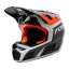 Mx Helma Fox V3 RS Dvide Black / White / Orange Mips - Velikost: M