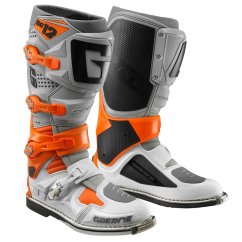 Motokrosové topánky Gaerne SG-12 Šedo-Bielo-Oranžová