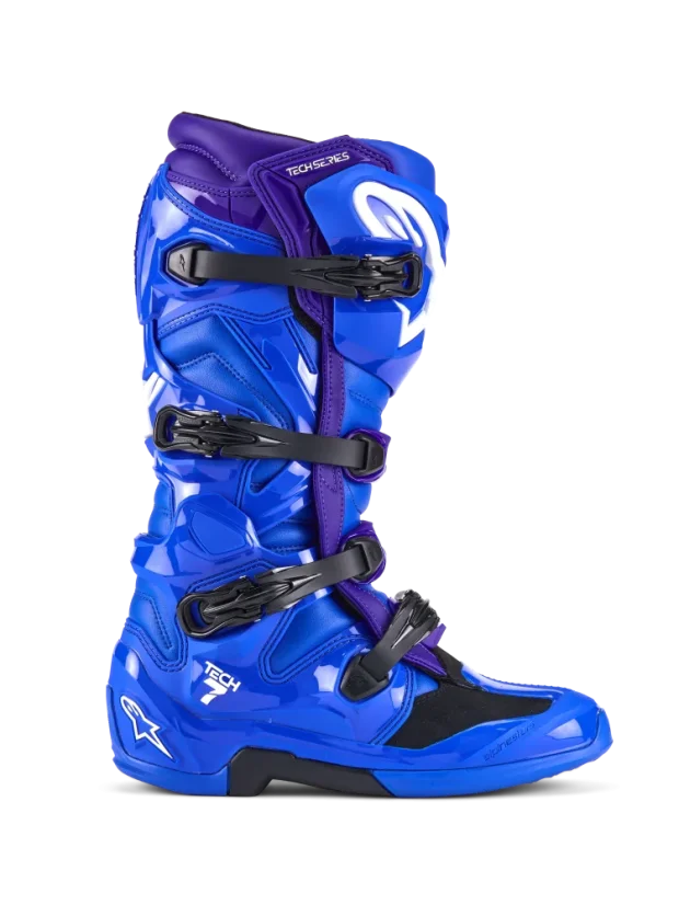 Motokrosové topánky ALPINESTARS TECH 7 (Modrá) - Velikost obuvi: 43
