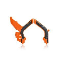 Kryty rámu černá/oranžová Acerbis KTM 2024-->
