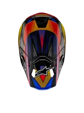 Alpinestars přilba ERA S-M10 Zlatá/Žlutá/Rio červená