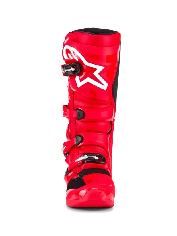 Motokrosové boty ALPINESTARS TECH 7 (Červená) - Velikost obuvi: 42