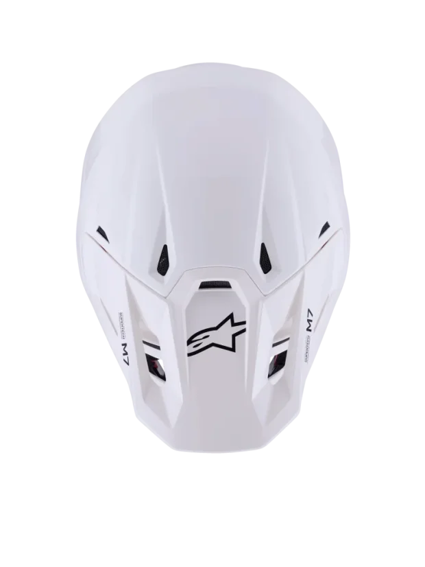 Alpinestars přilba Solid S-M7 Bílá - Velikost: XS