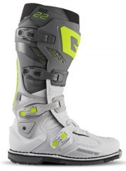 Motokrosové Boty Gaerne SG-22 Šedá-bíla-fluo