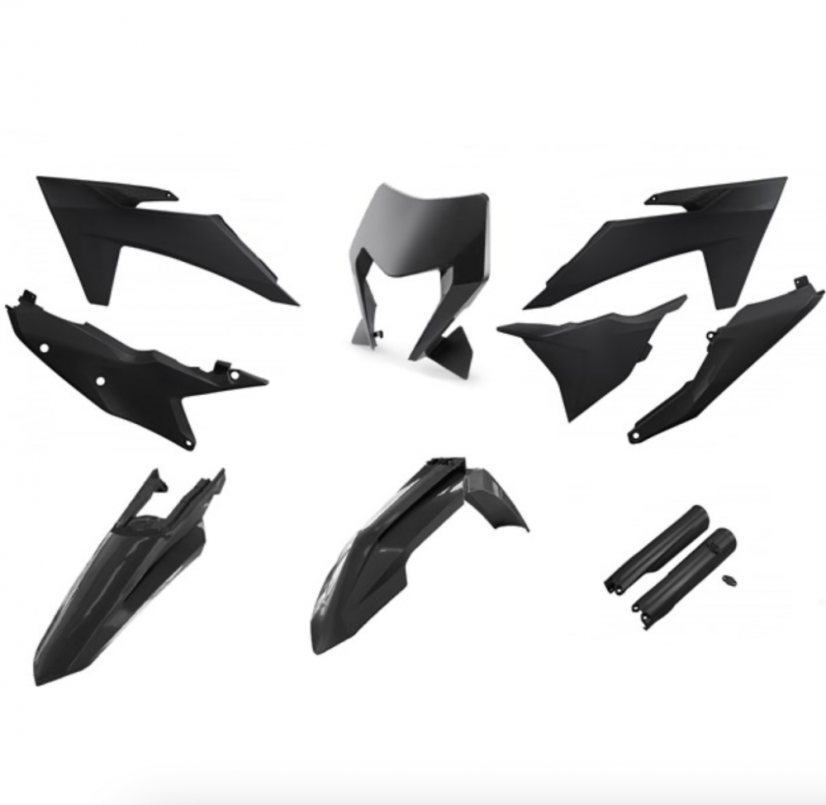 ACERBIS Sada plastů KTM EXC 2024-> - Barva: Černá
