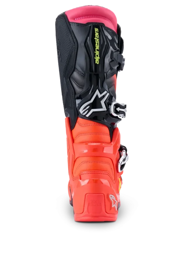 Buty enduro ALPINESTARS  TECH 7 Czarny/Czerwony fluo/Różowy fluo