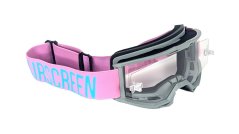 Airscreen větrací motokrosové brýle LITE Šedá/Růžová