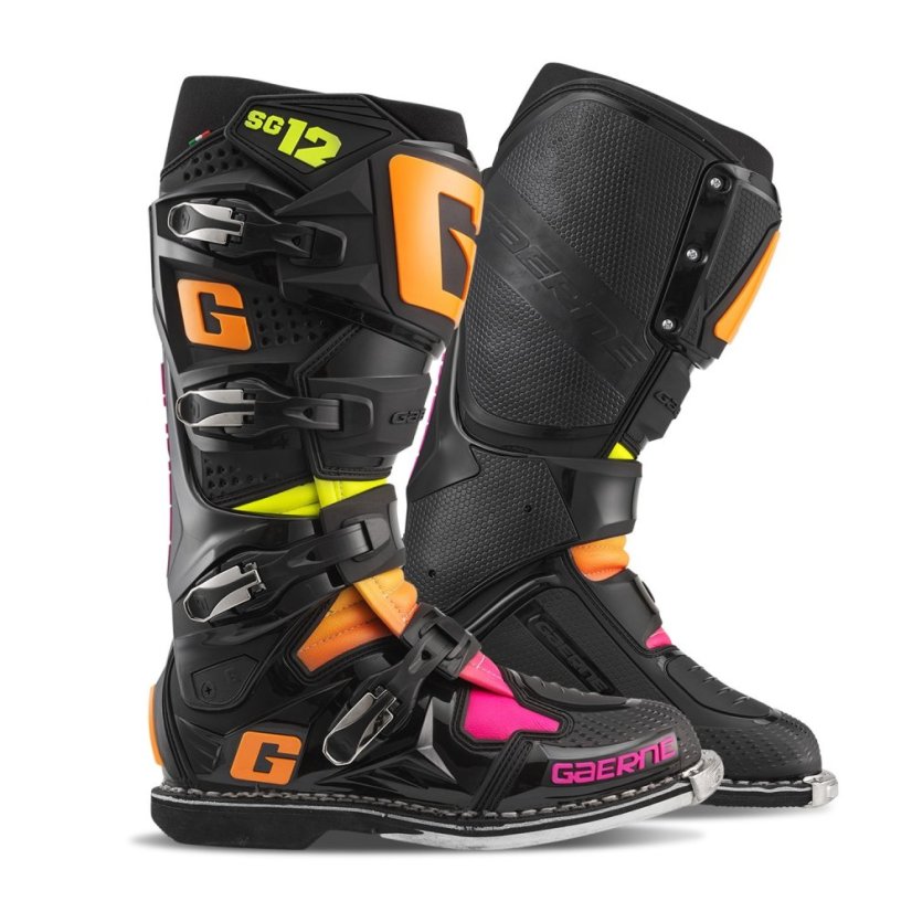 Motokrosové topánky Gaerne SG-12 Limitované Editace - Velikost obuvi: 48
