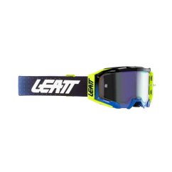Motokrosové okuliare Leatt Velocity 6.5 ČIERNÁ/ZELENÁ/FIALOVÁ